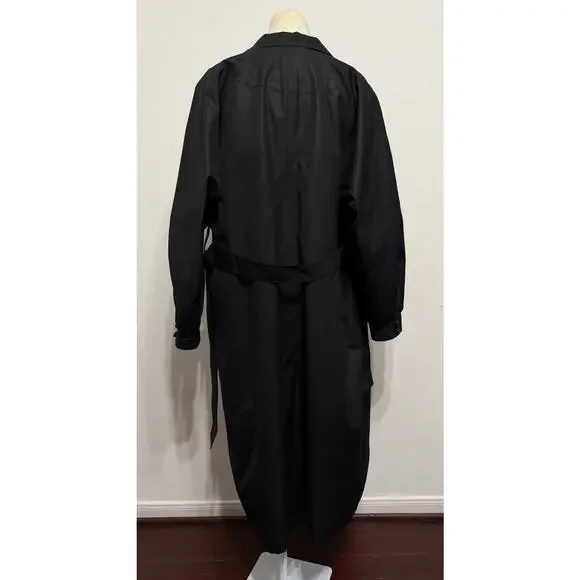 London Fog Womens Trench‎ Coat sz 14 Old Money Classic Business Professional - Picture 3 of 7